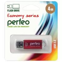 USB накопитель Perfeo E01 4GB USB2.0, красный