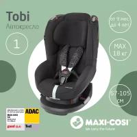 Автокресло группа 1 (9-18 кг) Maxi-Cosi Tobi, black grid