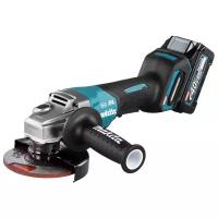 Аккумуляторная УШМ Makita GA013GM201, 125 мм