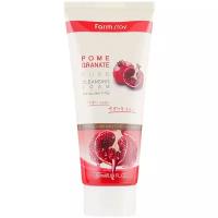 Farmstay пенка очищающая с экстрактом граната Pomegranate Pure Cleansing Foam