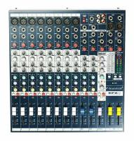 Soundcraft EFX8 - Микшерный пульт 8 моно, 2 стерео, 2 Aux, встроенный процессор Lexicon, 32 программы