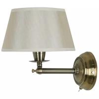 Бра Arte Lamp York A2273AP-1AB, с выключателем, 40 Вт