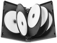 Коробка DVD Box для 8 дисков, черная, упаковка 3 шт