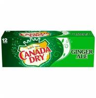 Газированный напиток Canada Dry Ginger Ale 12 шт по 0,355 л