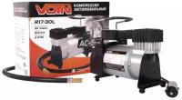 Компрессор VOIN АС-580 R17/30L. Воздушный автомобильный компрессор для подкачки шин. Насос для машины. Электрический от прикуривателя