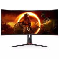 Монитор AOC 34"(3440x1440) AOC Gaming CU34G2/матрица VA Матовая /Встроенные колонки Регулировка высоты