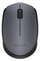 Мышь беспроводная Logitech M171 Black черная, оптическая, 1000dpi, 2.4 GHz, USB-ресивер