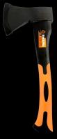 Топор Вихрь Т600Ф, 36 см, универсальный, фиберглассовое топорище, черный/оранжевый
