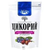 Цикорий растворимый Бабушкин хуторок черника и шиповник 100% натуральный без кофеина 100 г