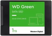 Накопитель WESTERN DIGITAL SSD WD 2.5" Green 1Tb SATA III 3D TLC WDS100T3G0A