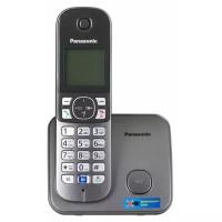 Р/Телефон Dect Panasonic KX-TG6811RUM серый металлик