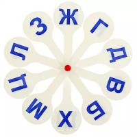 Набор букв СТАММ Касса (веер) согласные буквы ВК02, 17.6х7.3 см, белый