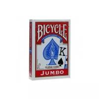 Игральные карты Bicycle Jumbo Rider Back (крупный индекс)