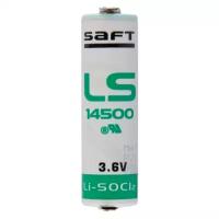 Батарейка Saft LS14500 CNR (ленточные выводы), в упаковке: 1 шт