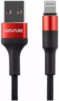 Кабель USB-Lightning IQFuture IQ-UL2A 1.2 м 2A