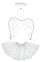 Карнавальный набор "Ангел", 3 предмета: крылья, юбка, ободок