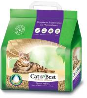 Наполнитель Cats Best Smart Pellets, древесный, комкующийся 2,5кг