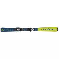 Горные лыжи Stockli X-Team + L6 J70 Black/White (130-140) (130)