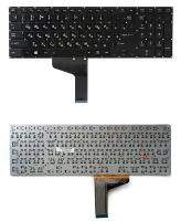 Клавиатура для ноутбука Toshiba Satellite P50-C черная без рамки