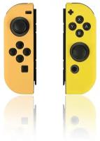 Силиконовый чехол для Joy-Con Yellow and Khaki Nintendo Switch