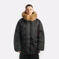 Парка ALPHA INDUSTRIES, размер L, черный