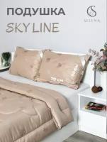 Подушка Sky line Верблюжья шерсть, 50х70см, с наполнителем верблюжья шерсть/полиэфирное микроволокно