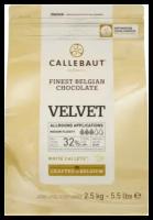 Callebaut Шоколадные капли Velvet, 2500 г