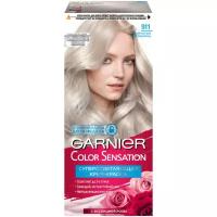 Garnier Стойкая крем-краска для волос "Color Sensation, Платиновый Блонд", 911, Дымчатый Ультраблонд, 110 мл