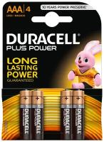 Батарейки Duracell AAA 4шт/уп