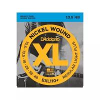 D'Addario EXL110+ комплект струн для электрогитары 10.5 - 48