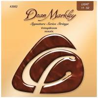 Dean Markley 2002 - струны для акустической гитары, 11-52