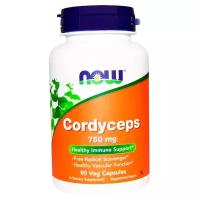 Специальный препарат NOW Cordyceps 750 мг 90 капс