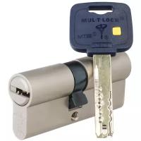 Механизм цилиндровый Mul-T-Lock MT5+ (33х33) кл/кл Никель