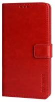 Чехол-книжка MyPads для Sony Xperia 5 с мульти-подставкой застёжкой и визитницей красный
