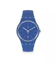 Наручные часы swatch, синий