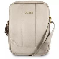 Сумка Guess для планшетов 10" Saffiano look Beige