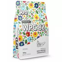 Сывороточный протеин KFD/ Premium WPC 82, 700г (Ваниль-лесной орех)/Для набора мышечной массы и похудения/ Для мужчин и женщин