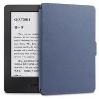 Чехол-обложка MyPads для электронной книги Amazon Kindle Paperwhite 1/ 2/ 3 (2012/ 2013/ 2015) пластиковый основе синий