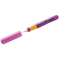 Ручка перьевая Pelikan School Pelikano Junior PL809139 фиолетовый L перо сталь нержавеющая для левшей карт.уп. 1шт