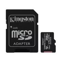 Карта памяти microSDXC Kingston Canvas Select Plus 256 ГБ Class 10 с SD адаптером