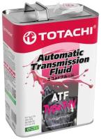 TOTACHI 20204 Масло трансмиссионное TOTACHI ATF TYPE T-IV синтетическое 4 л 4562374691025