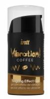 INTT Жидкий интимный гель с эффектом вибрации Vibration! Coffee - 15 мл