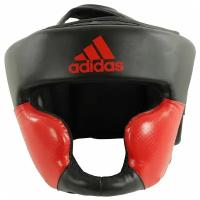 Шлем боксерский Response Standard Head Guard черно-красный (размер S)