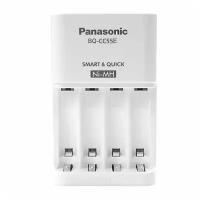 Зарядное устройство Panasonic Smart & Quick (BQ-CC55E) для 2 или 4 аккумуляторов типа АА/ААА Ni-MH