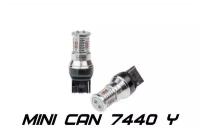 Светодиодная лампа Optima Premium 7440 (W3X16g) MINI CREE-XBD CAN 50W, 12-24V (Желтая)