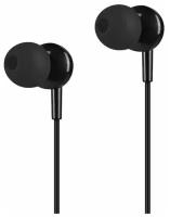 Вакуумные наушники с микрофоном, Hoco M14 Natural Sound Universal Earphones, черные