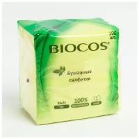 Biocos Бумажные салфетки цветные уп. 100 шт