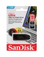 USB Flash накопитель 16GB SanDisk Ultra (SDCZ48-016G-U46) USB 3.0 Черный