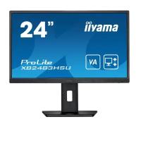 Монитор 23.8" Iiyama ProLite XB2483HSU-B5 черный VA LED 16:9 HDMI M/M матовая HAS Piv 250cd 178гр/178гр 1920x1080 75Hz DP FHD USB 5.5кг