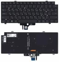 Клавиатура для ноутбука Dell Latitude 7520 9510 9520 черная с подсветкой